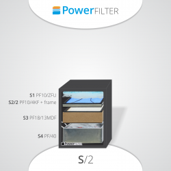 PowerFilter S-1200BL + S1-S4 filters