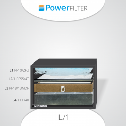 PowerFilter L-350 BL  + L1-L4 filters