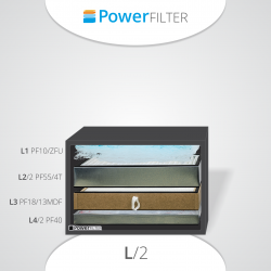 PowerFilter L-350 BL  + L1-L4 filters